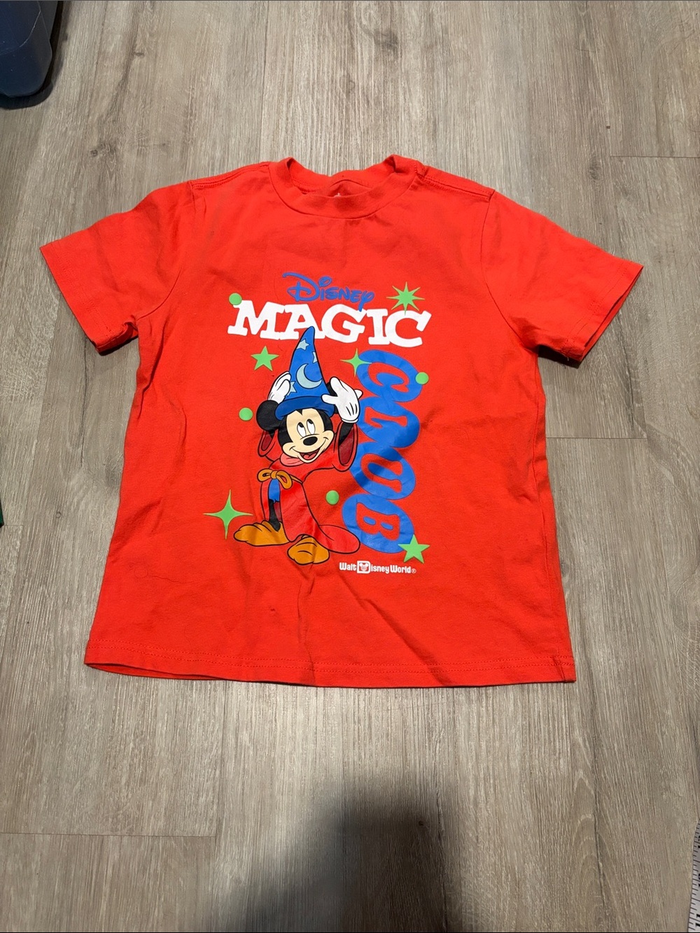 Disney Coral Mickey 'Magic' Graphic Tee